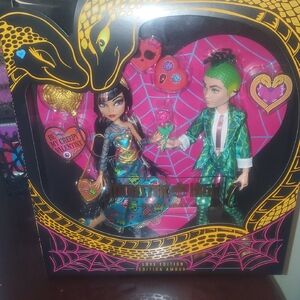 Monster High Love Edition Dolls - Green and Black Outfits